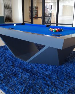 MODERN DELTA 6 modern pool tables, custom pool tables, modern billiards mfg