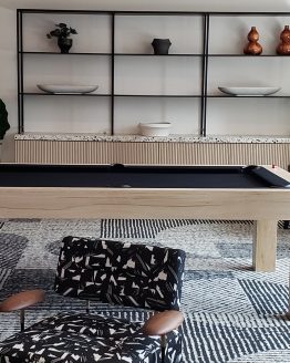 modern pool tables, custom pool tables, modern billiards mfg