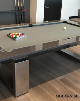 modern pool tables, custom pool tables, modern billiards mfg