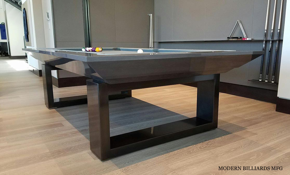 contemporary geneva pool table 4 modern pool tables, custom pool tables, modern billiards mfg