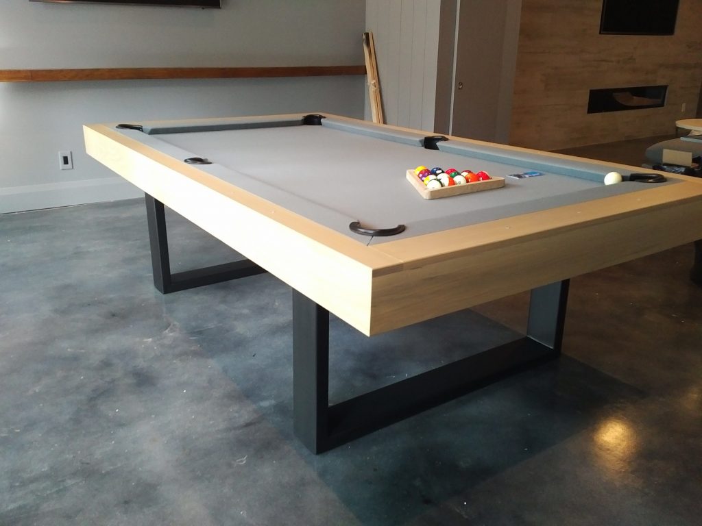 modern pool tables, custom pool tables, modern billiards mfg