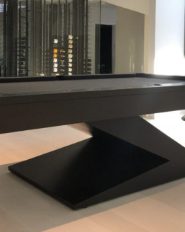 modern pool tables, custom pool tables, modern billiards mfg