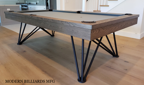 modern industrial 1 modern pool tables, custom pool tables, modern billiards mfg