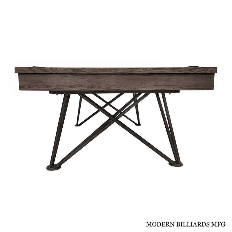 modern industrial 2 modern pool tables, custom pool tables, modern billiards mfg