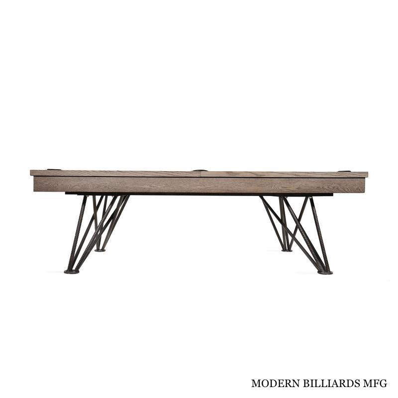 modern industrial 3 modern pool tables, custom pool tables, modern billiards mfg