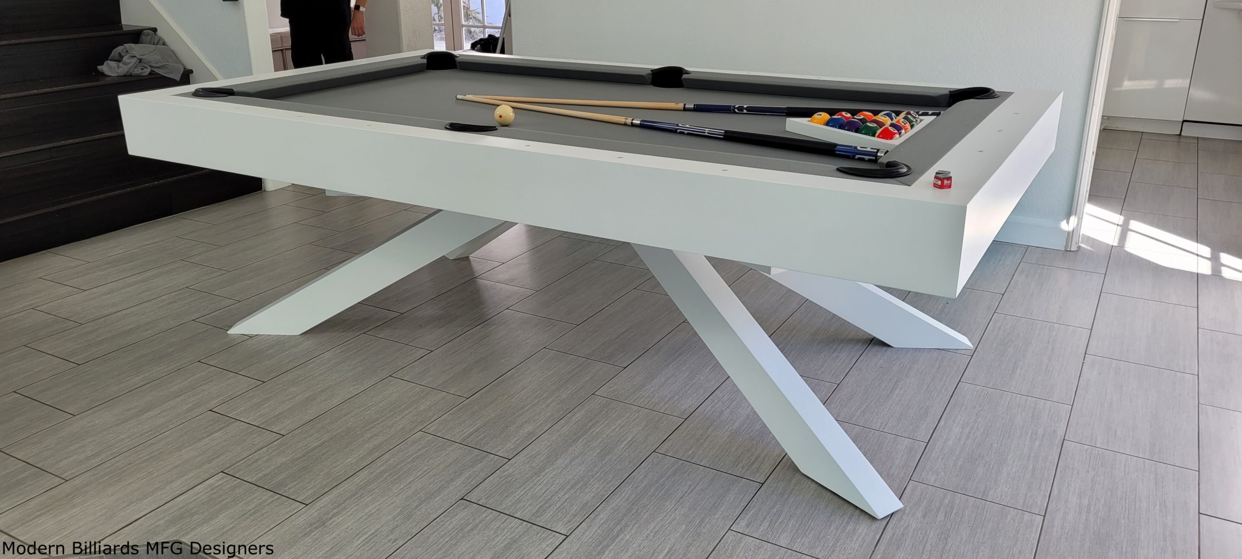 Modern Billiards MFG modern pool tables, custom pool tables, modern billiards mfg