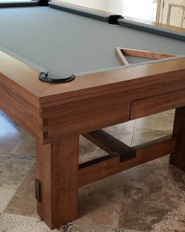 modern mapleleaf 5 modern pool tables, custom pool tables, modern billiards mfg