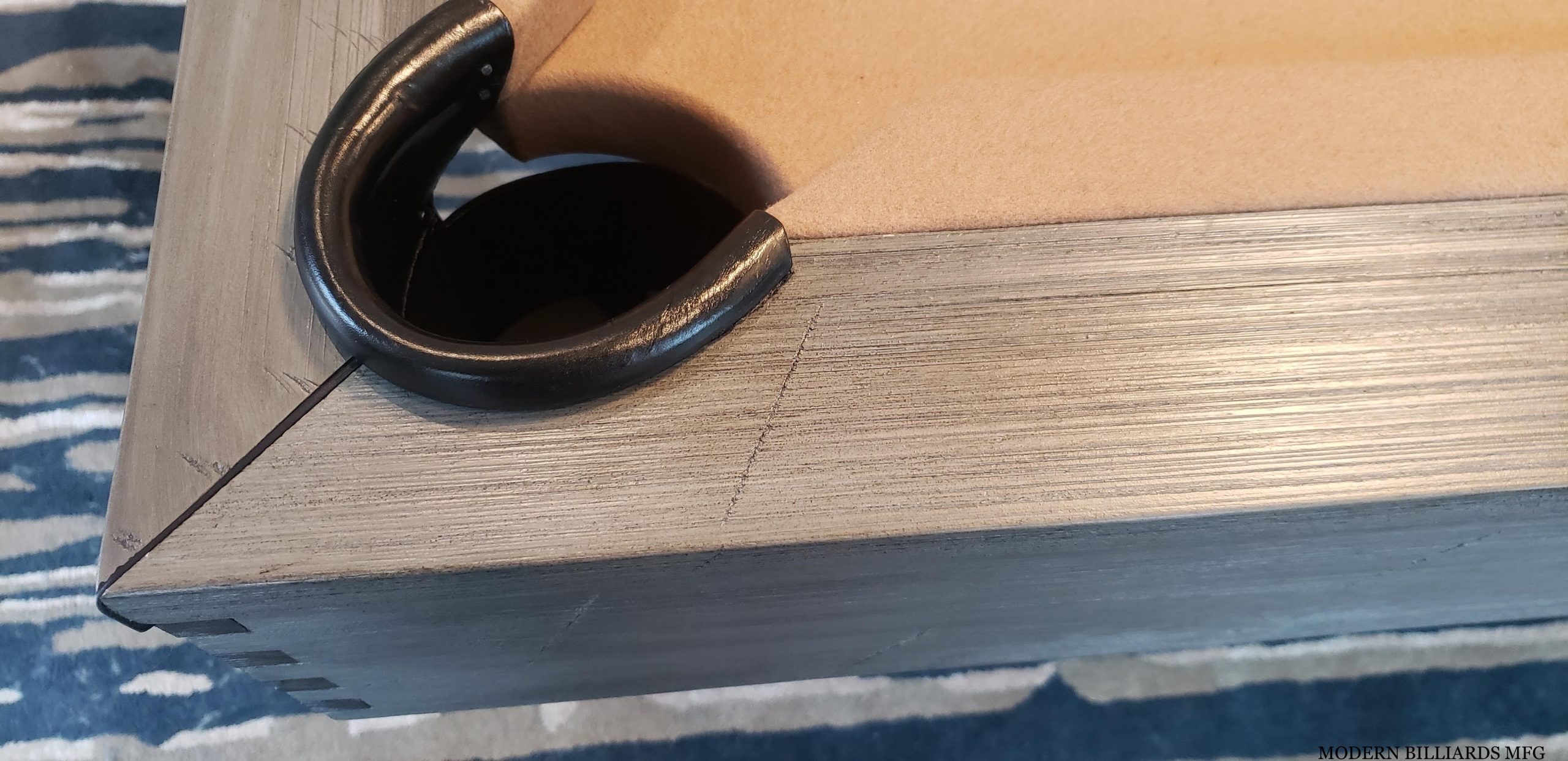 modern tahoe grey 2 modern pool tables, custom pool tables, modern billiards mfg