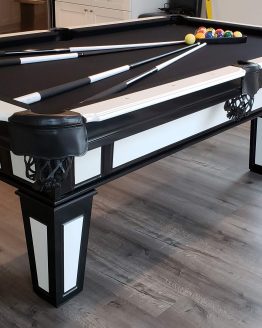 traditional Aston 1 modern pool tables, custom pool tables, modern billiards mfg