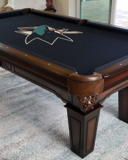 traditional san jose 2 modern pool tables, custom pool tables, modern billiards mfg