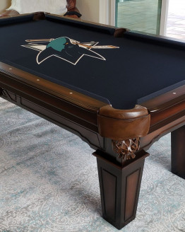 modern pool tables, custom pool tables, modern billiards mfg