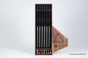 Modern Walnut Wall Rack Walnut wood triangle Belgium wood wall rack