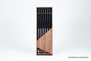 Modern Walnut Wall Rack Walnut wood triangle Belgium wood wall rack