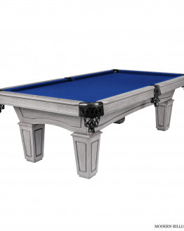 Resolute_Silver_Mist_2 modern pool tables, custom pool tables, modern billiards mfg