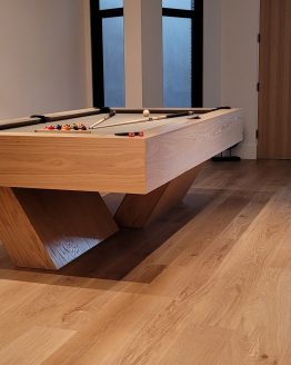 modern pool tables, custom pool tables, modern billiards mfg