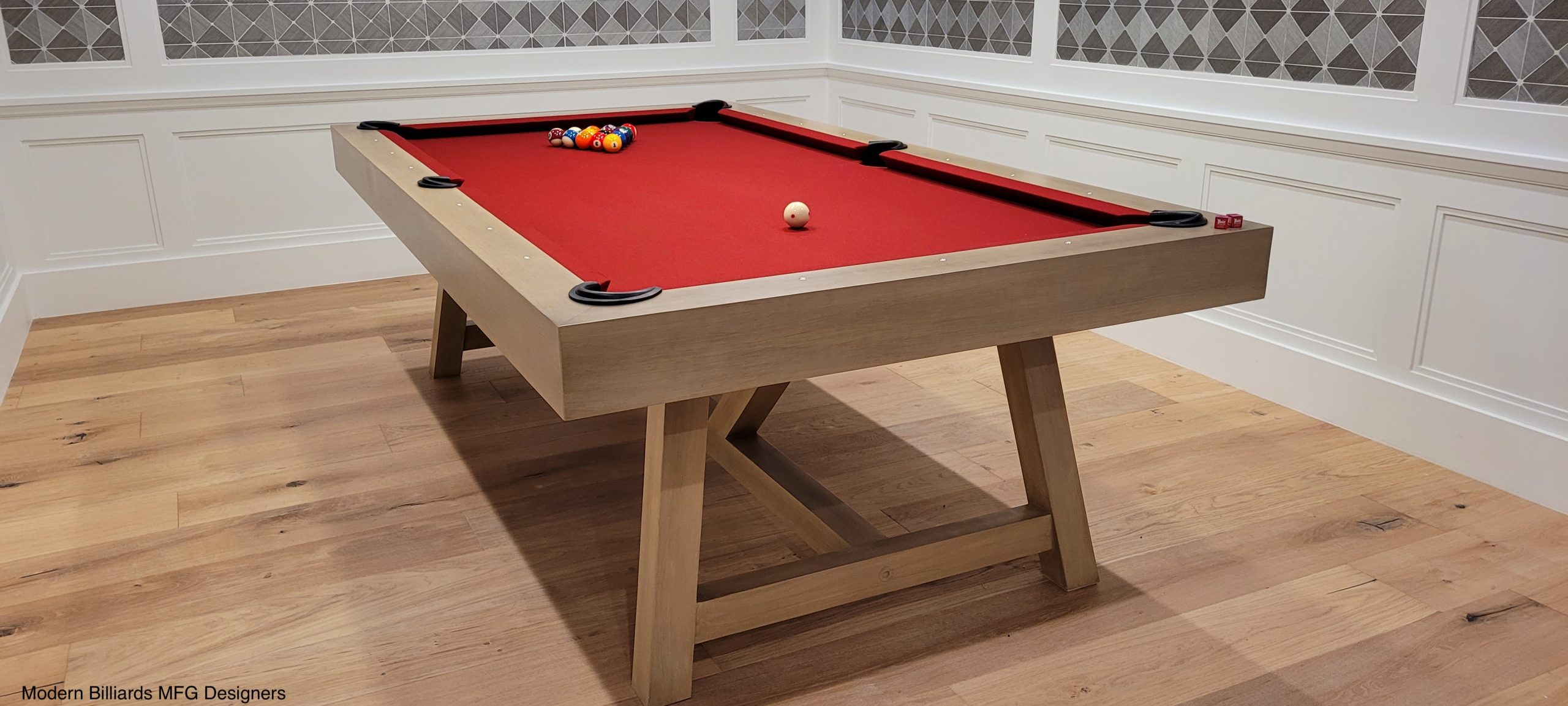 Modern Picnic 6 modern pool tables, custom pool tables, modern billiards mfg