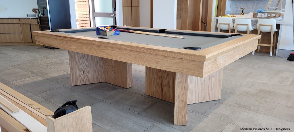 modern pool tables, custom pool tables, modern billiards mfg