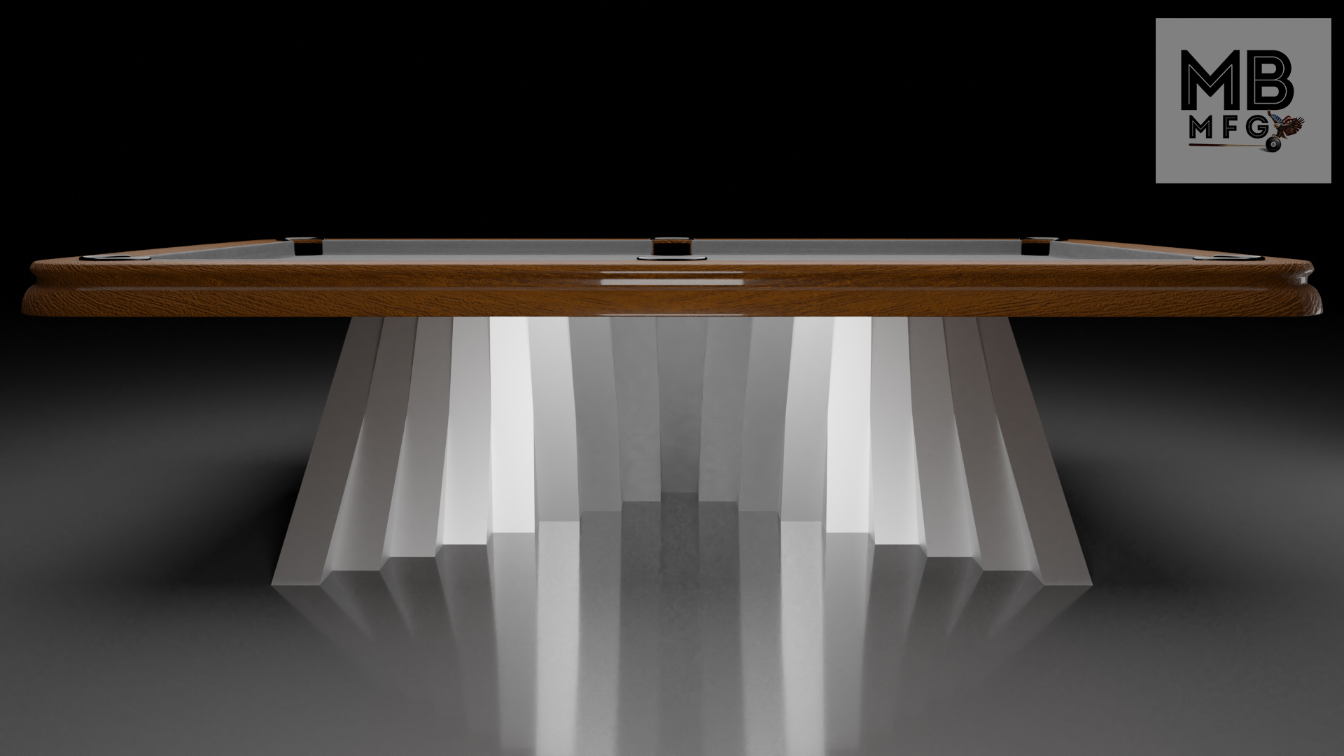 Modern Billiards MFG modern pool tables, custom pool tables, modern billiards mfg