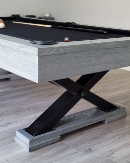 Modern X 3 modern pool tables, custom pool tables, modern billiards mfg