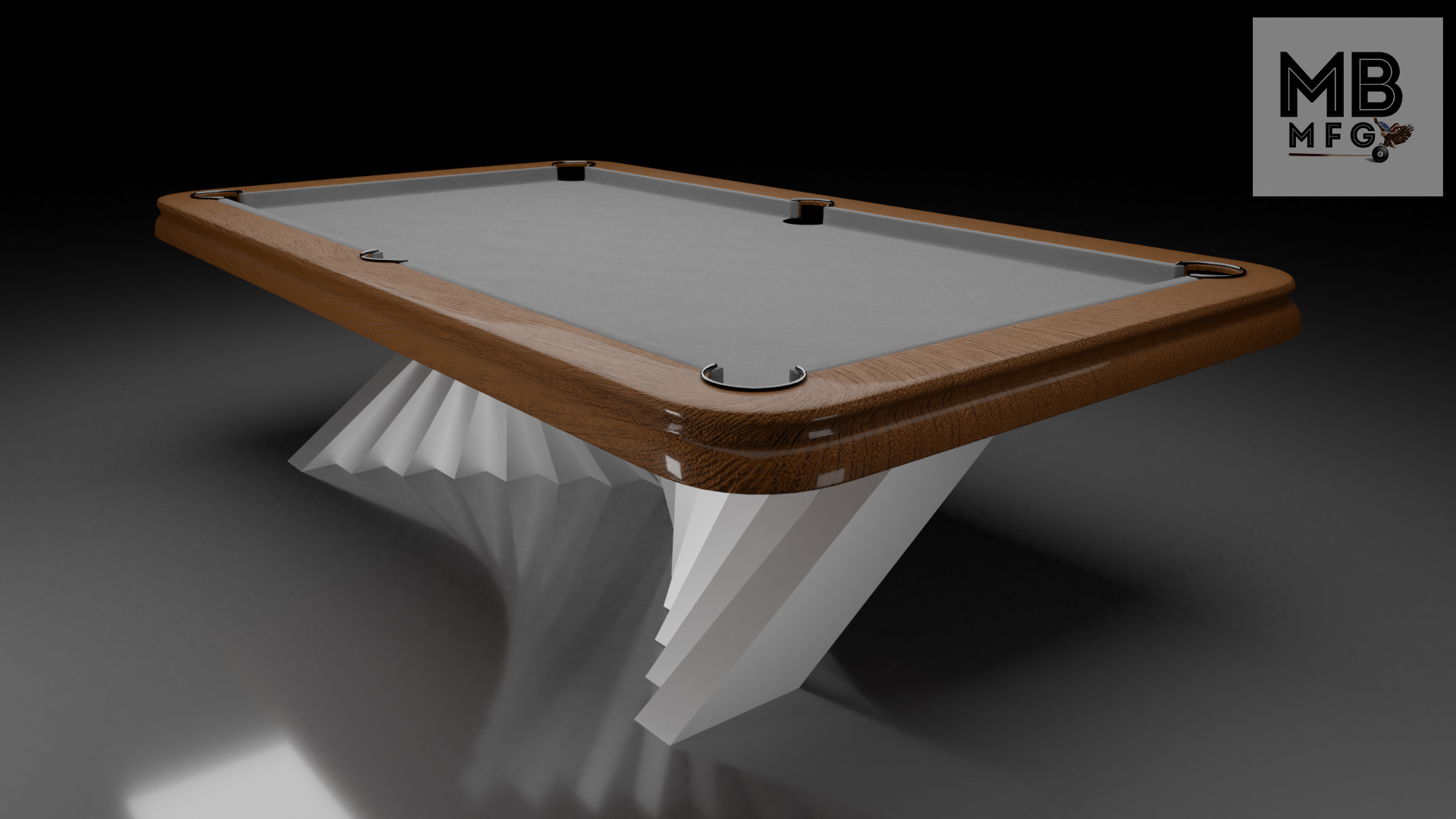 Modern Billiards MFG modern pool tables, custom pool tables, modern billiards mfg