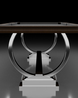 modern chrome 1 modern pool tables, custom pool tables, modern billiards mfg