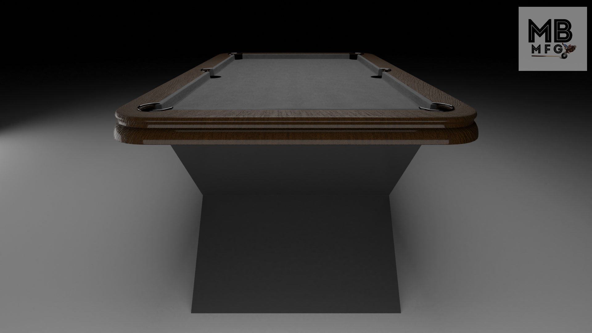 modern steel modern pool tables, custom pool tables, modern billiards mfg