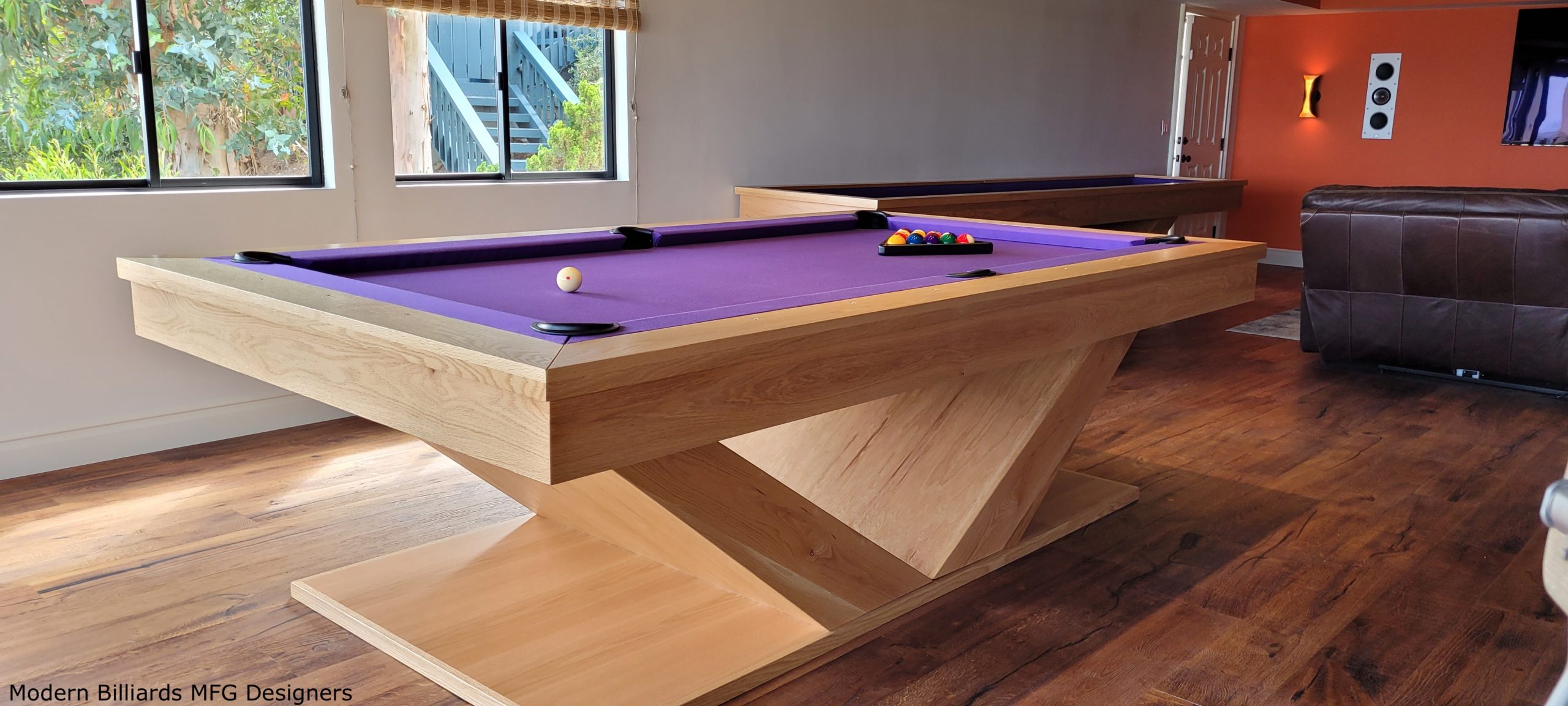 Modern Billiards MFG modern pool tables, custom pool tables, modern billiards mfg