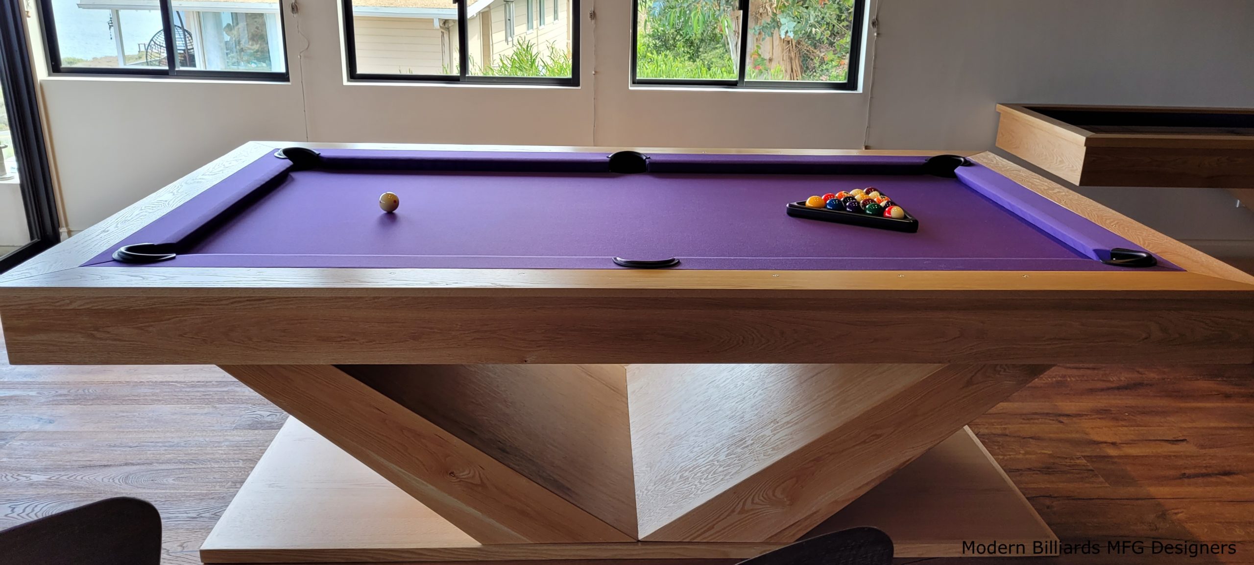 Modern Billiards MFG modern pool tables, custom pool tables, modern billiards mfg