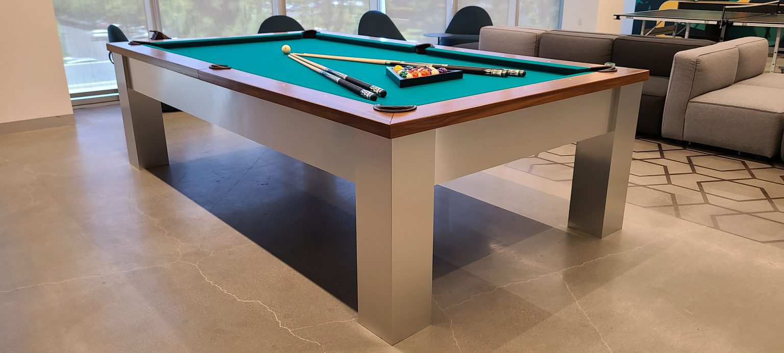 MODEL PROMETHEUS STEEL BRUSH POOL TABLE