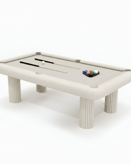 CONTEMPORARY AESTHETIC WHITE ASH POOL TABLE