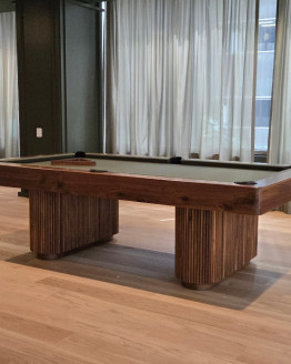 Contemporary Finnley Reeded Walnut